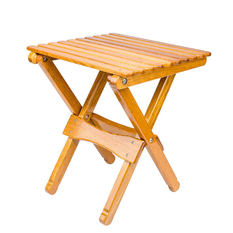 Frankford Oakwood Folding Beach Table